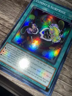 Yummy☆Surprise x3 JUSH-EN025 Super Rare Justice Hunters Yugioh 1st Edition NM - Image 4