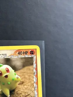 Pokemon TCG Chikorita Delta Species EX Dragon Frontiers 44/101 Yuka Morii LP - Image 3