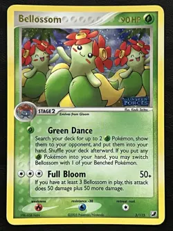 Pokemon Bellossom Reverse Holo - Unseen Forces - 3/115 LP - Image 1