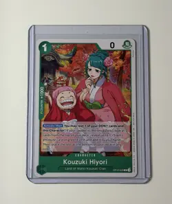 Kouzuki Hiyori OP12-028 Legacy of the Master One Piece Tournament Pack Promo - Image 1