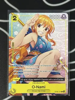 O-Nami OP06-101 R - One Piece TCG English Promotion Card NM Welcome Pack Vol. 2 - Image 1
