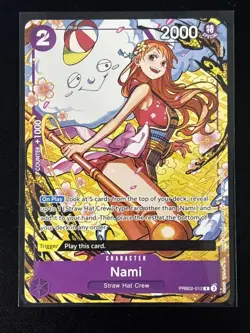 One Piece English - Nami - Full Art - Welcome Pack 2026 Vol 1 - PRB02-012 A - Image 1