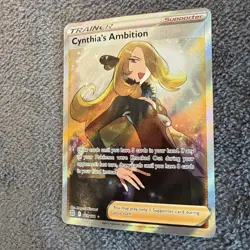 Cynthia's Ambition (Full Art) 169/172 Swsh09: Brilliant Stars Holo - Image 3