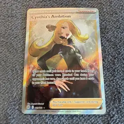 Cynthia's Ambition (Full Art) 169/172 Swsh09: Brilliant Stars Holo - Image 4