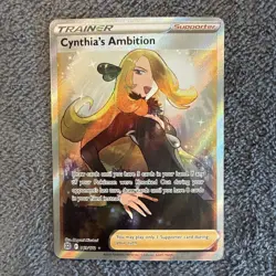 Cynthia's Ambition (Full Art) 169/172 Swsh09: Brilliant Stars Holo - Image 5