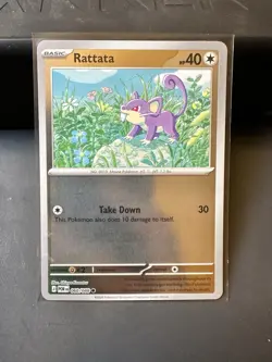 Rattata Reverse Holo ME03: Perfect Order 060/088 NM - Image 1
