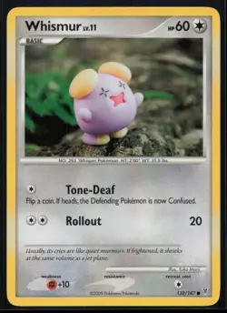 Whismur Common Supreme Victors 132 NM - Image 1