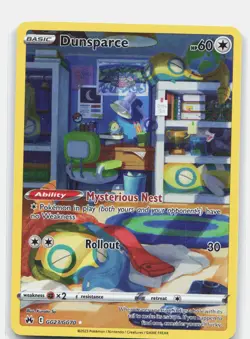 Dunsparce Holo Ultra Rare SWSH: Crown Zenith: Galarian Gallery GG23/GG70 NM - Image 1
