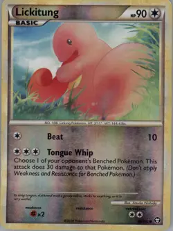 Lickitung 66/102 Reverse Holo - Pokemon Triumphant - Image 1