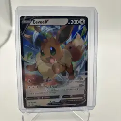 Eevee V Ultra Rare Crown Zenith 108/159 LP-NM - Image 1