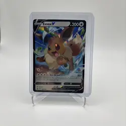 Eevee V Ultra Rare Crown Zenith 108/159 LP-NM - Image 2