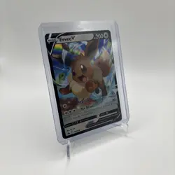 Eevee V Ultra Rare Crown Zenith 108/159 LP-NM - Image 3
