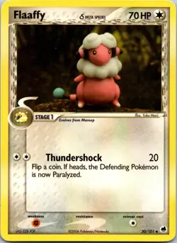 Flaaffy (Delta Species) Uncommon Dragon Frontiers 30/101 LP - Image 1