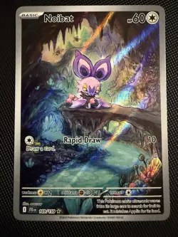 Pokemon Noibat 169/159 Journey Together Illustration Rare NM - Image 1