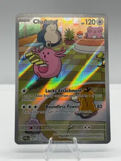 Chansey Holo Illustration Rare SV06: Twilight Masquerade 187/167 NM - Image 1
