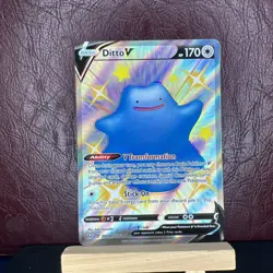 Ditto V Shiny Holo Rare Shining Fates: Shiny Vault SV118/SV122 NM - Image 1