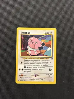 Snubbull 74/111 | Neo Genesis | Non Holo Pokemon Card MP - Image 1