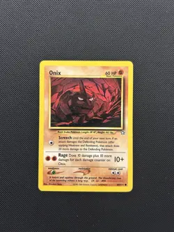 Onix 69/111 | Neo Genesis | Non Holo Pokemon Card MP - Image 1