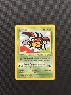 Ledyba 63/111 | Neo Genesis | Non Holo Pokemon Card HP - Image 1