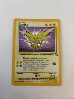 Zapdos 15/62 Fossil Holo - Image 1