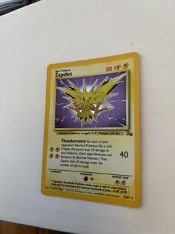 Zapdos 15/62 Fossil Holo - Image 3