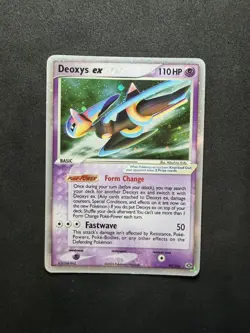 DEOXYS EX 93/106 Ultra Holo Rare Ex Emerald Set - Pokemon Card 2005 - LP - Image 1