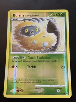 Burmy Sandy Cloak - 57/99 - Reverse Holo - Platinum Arceus - LP - Pokemon Card - Image 1