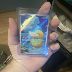 Pokemon TCG Psyduck 175/165 Sv1a Triplet Beat Art Rare Full Art Holo JP - Image 1