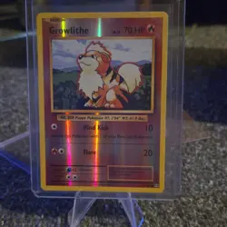 The Pokemon Company Growlithe 17/108 Evolutions Common Holo EN 70HP 2016 - Image 1