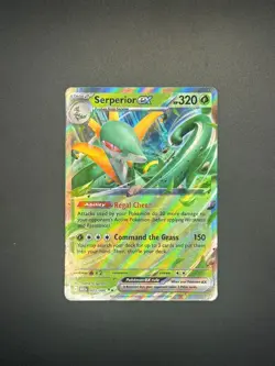 003/086 Serperior ex Holo Double Rare Black Bolt Pokemon Holo Near Mint - Image 1