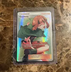 Pokemon TCG Gardenia 149/156 SM-Ultra Prism Ultra Rare Full Art Holo Trainer - Image 1