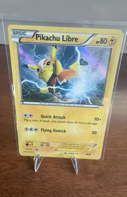 Pikachu Libre (30 - Holo) 30/30 XY Trainer Kit: Pikachu Libre & Suicune Holo - Image 1