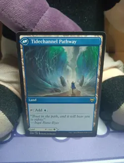 MTG Magic the Gathering Barkchannel Pathway Card Kaldheim Edition (251/285) - Image 2