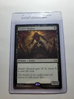 Deaths Shadow Black Rare MAGIC THE GATHERING MTG CARD - Image 1