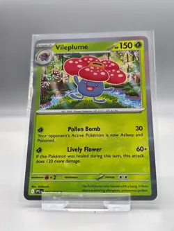 003/094 Vileplume : Rare Holo Card : Phantasmal Flames : Pokemon TCG - Image 1