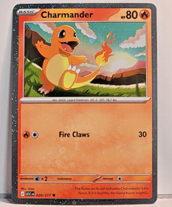 Charmander - (Cosmos Holo) 020/217 Miscellaneous Cards & Products Holo - Image 1