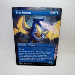 Blue Dragon (Borderless) Adventures in the Forgotten Realms Magic: The Gathering - Image 1