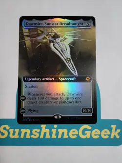 Dawnsire, Sunstar Dreadnought (Extended Art) Edge of Eternities Foil - Image 1
