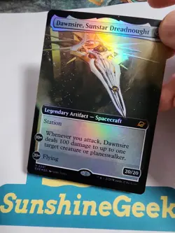 Dawnsire, Sunstar Dreadnought (Extended Art) Edge of Eternities Foil - Image 2