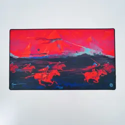 Official Ultimate Guard Crowned With Fire Playmat 2024 Exclusive MTG Magic Rare - Image 1