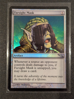 Farsight Mask - FOIL - Mirrodin - NM - MTG - Magic the Gathering - Artifact - Image 1