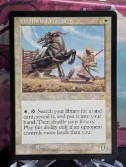 [NM-] Weathered Wayfarer | MTG Onslaught | Vintage Magic the Gathering - Image 1