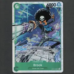 One Piece TCG: Brook OP15-032 SR Character Card Adventure on Kami's Island M/NM - Image 1