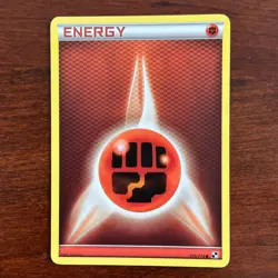 Fighting Energy 110/114 Common Black & White Pokemon Card - Image 1