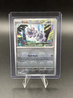 Klink 061/086 Masterball Holo Black Bolt Pokemon TCG - Image 1