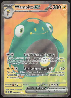Pokemon Wampitz-ex Ultra Rare Entwicklungen in Paldea 237/193 NM DE - Image 1
