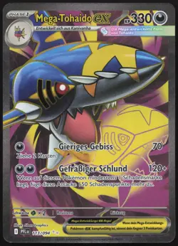 Pokemon Mega-Tohaido ex Ultra Rare Fatale Flammen 113/094 NM DE - Image 1