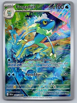 Frogadier 089/086 Illustration Rare Chaos Rising Holo Near Mint - Image 1