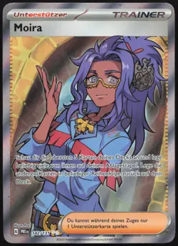 Pokemon Moira Ultra Rare Prismatische Entwicklungen 142/131 NM DE - Image 1