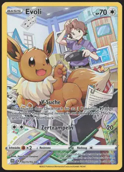 Pokemon Evoli Trainer Gallery Rare Strahlende Sterne TG11/TG30 NM DE - Image 1